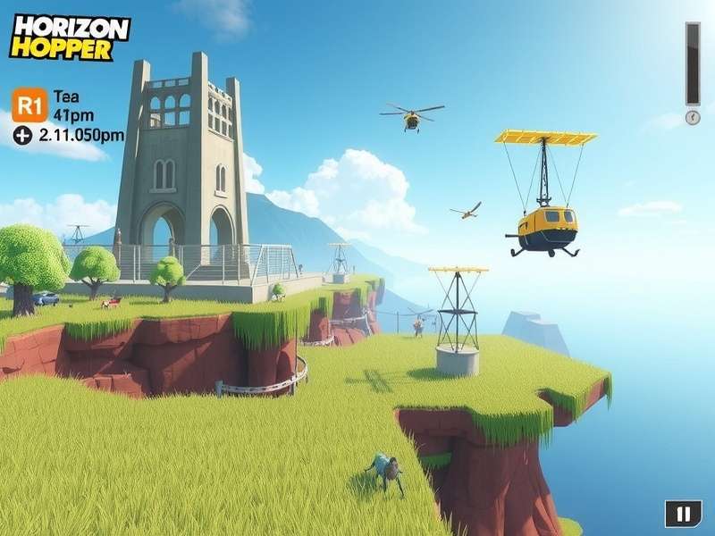 Horizon Hopper Gameplay Screenshot